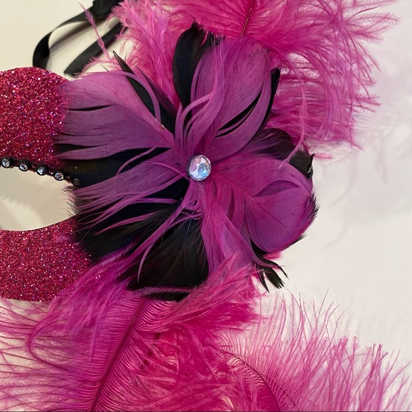 NWOT Women's Venetian Style Masquerade Mask - Picture 8 of 8